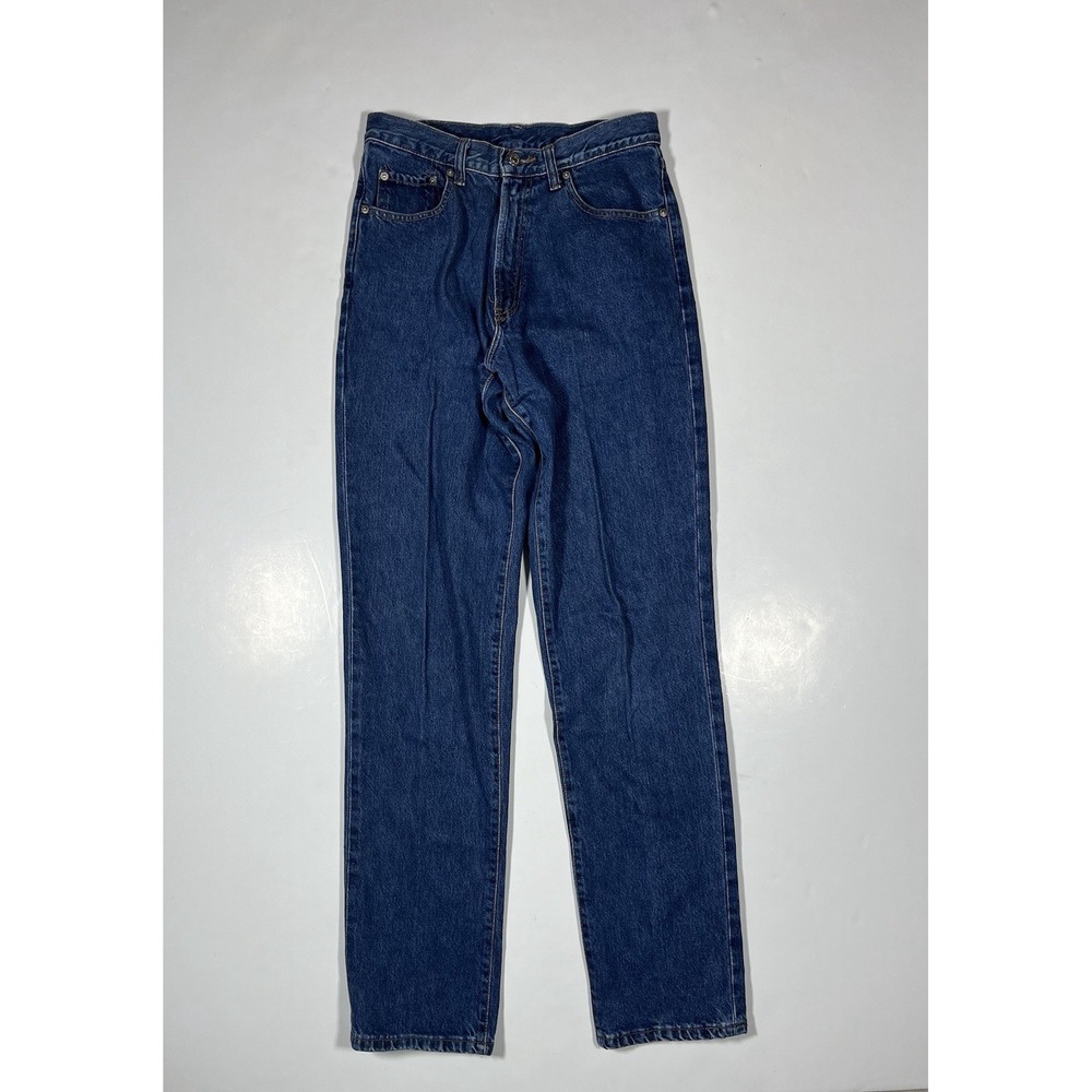 VTG Polo Ralph Lauren Dungarees Jeans Mens 29 (Fit 28x34) Blue Denim USA Made